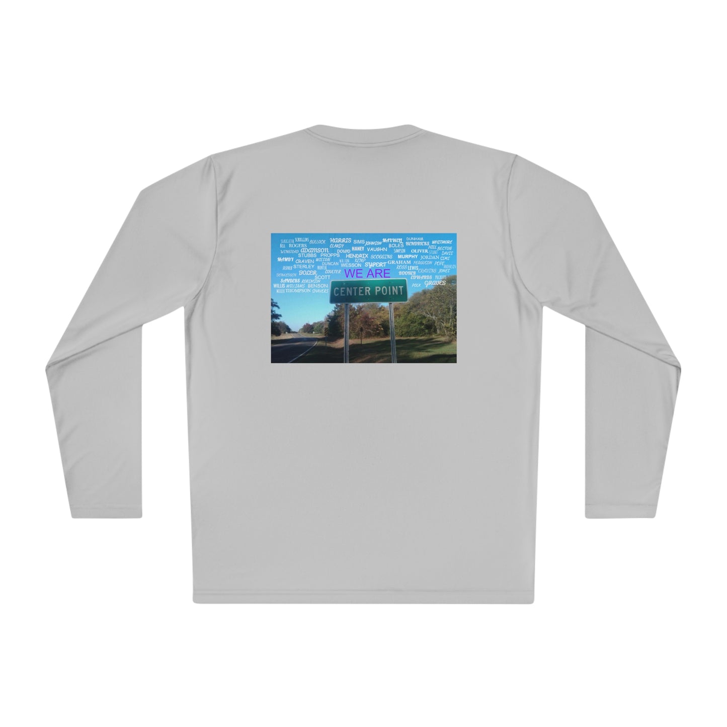 We Are Center Point Unisex Lightweight Long Sleeve Tee